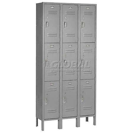Global Industrial 36 in W, 15 D, 78 in H, Gray 238234GY